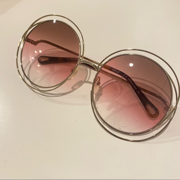Chloe Pink Sunglasses - Picture 3 of 4